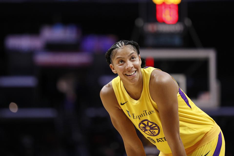 WNBA's Candace Parker Becomes First Female Basketball Player to