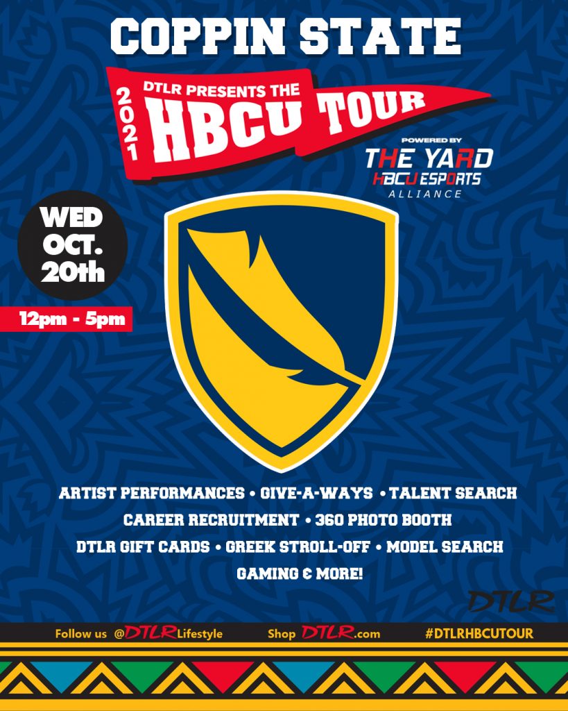 dtlr hbcu tour coppin state