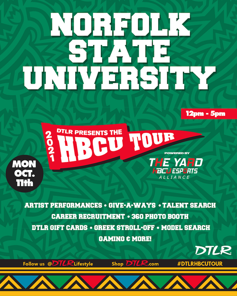 dtlr hbcu tour norfolk state