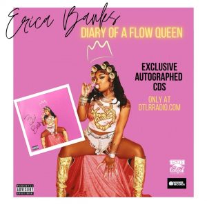 erica banks diary of a flow queen autographed cds